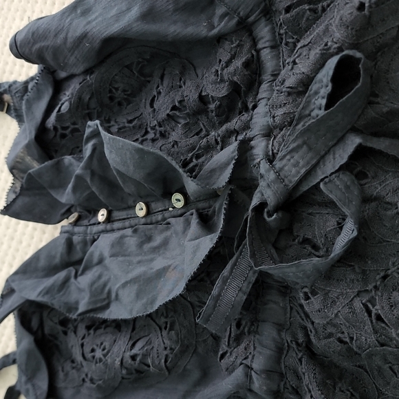 Abercrombie & Fitch blue lace to tank top XS - Picture 4 of 8